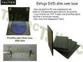 Compras apenas por telefone ou E-mail - Estojo para DVD slim com luva