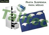Compras apenas por telefone ou E-mail - Pacote com 10 pastas suspensas para mídias