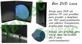 Compras apenas por telefone ou E-mail - Estojo para DVD com luva - 100 peças